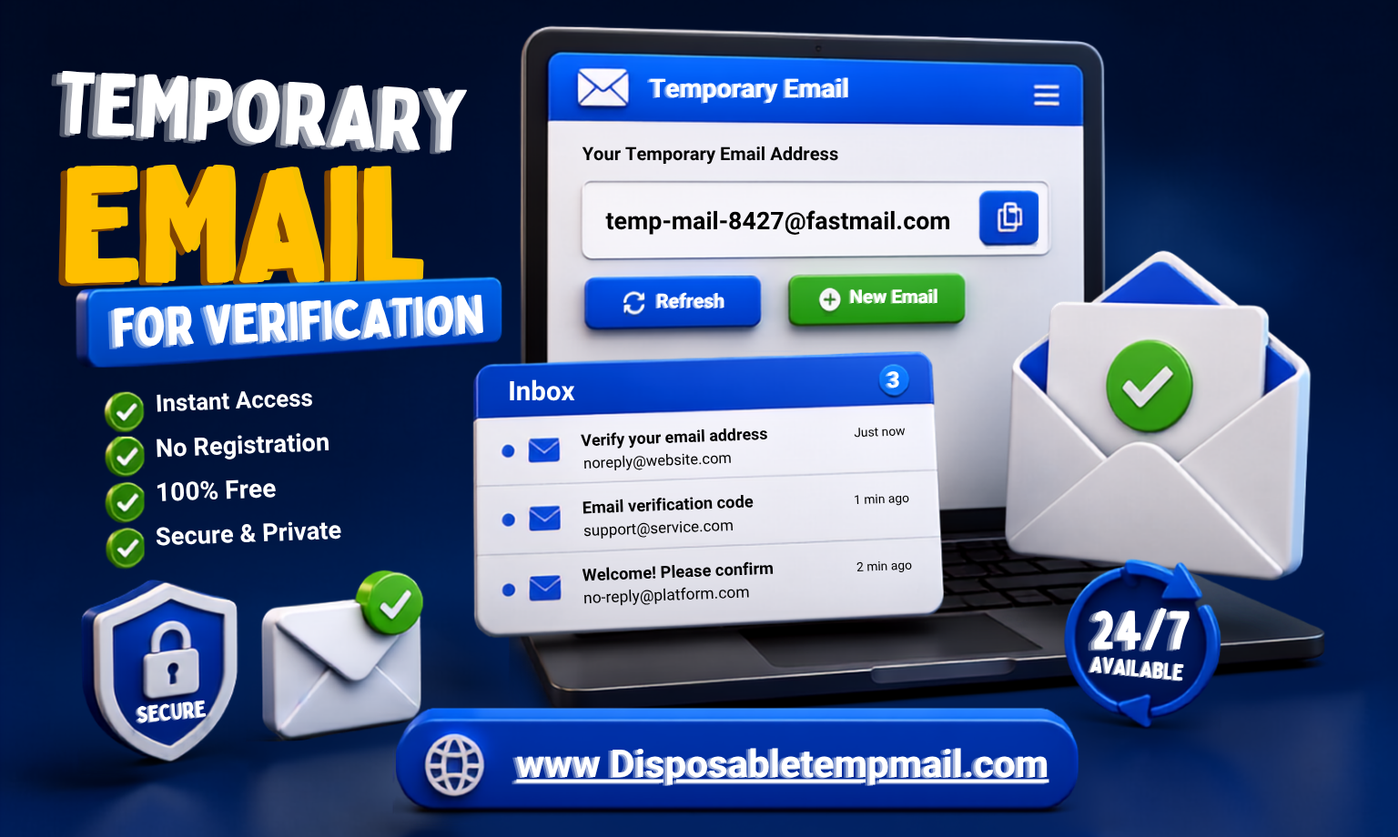 How to Use Temporary Email for Verification Codes