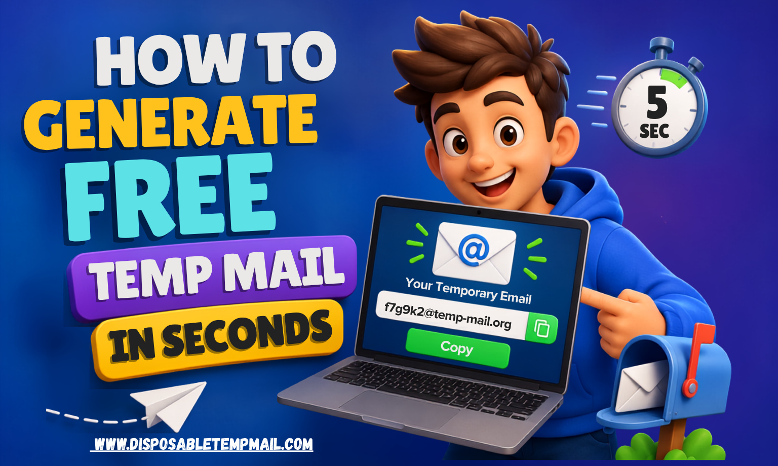 How to Generate Free Temp Mail in Seconds